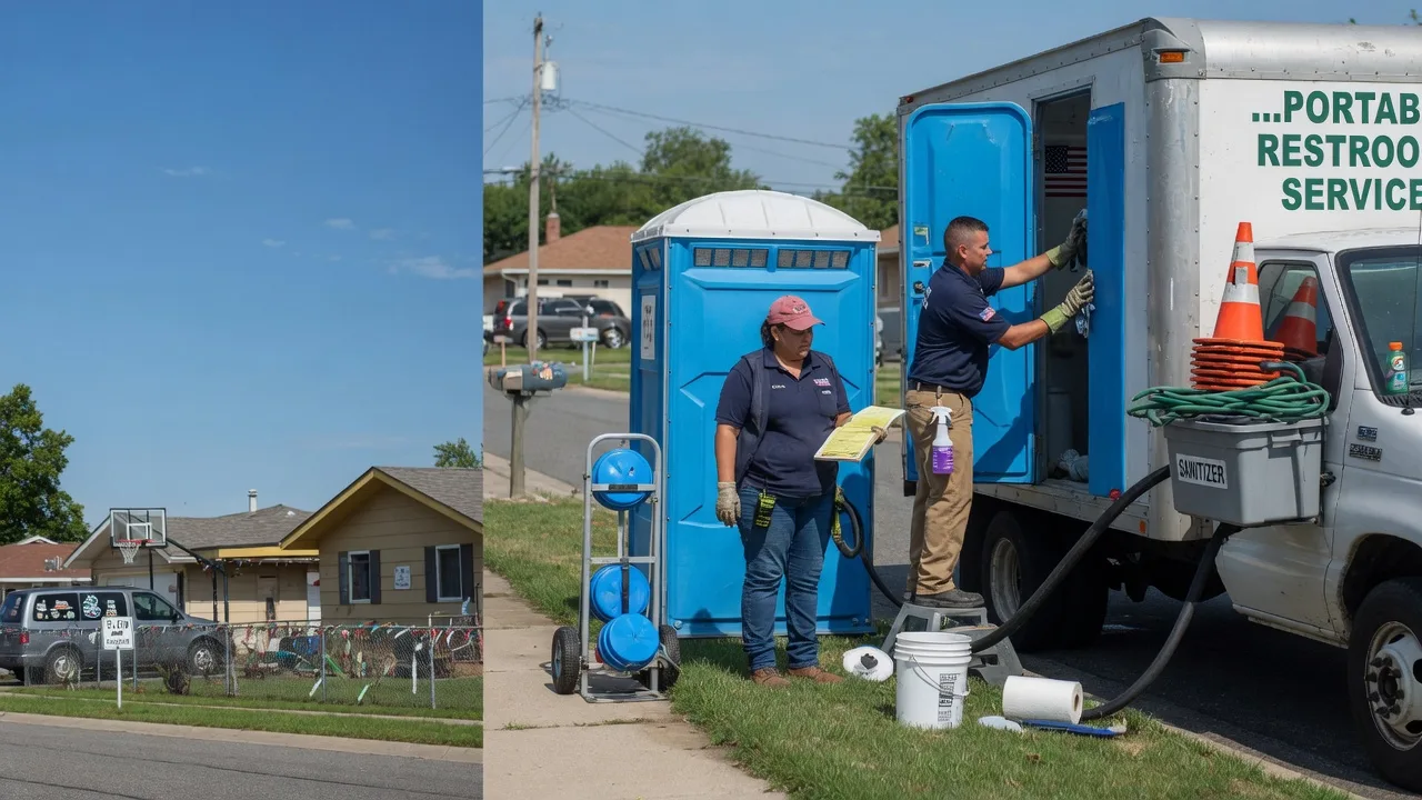 Portable Toilet Rental in Cloutierville, LA near me